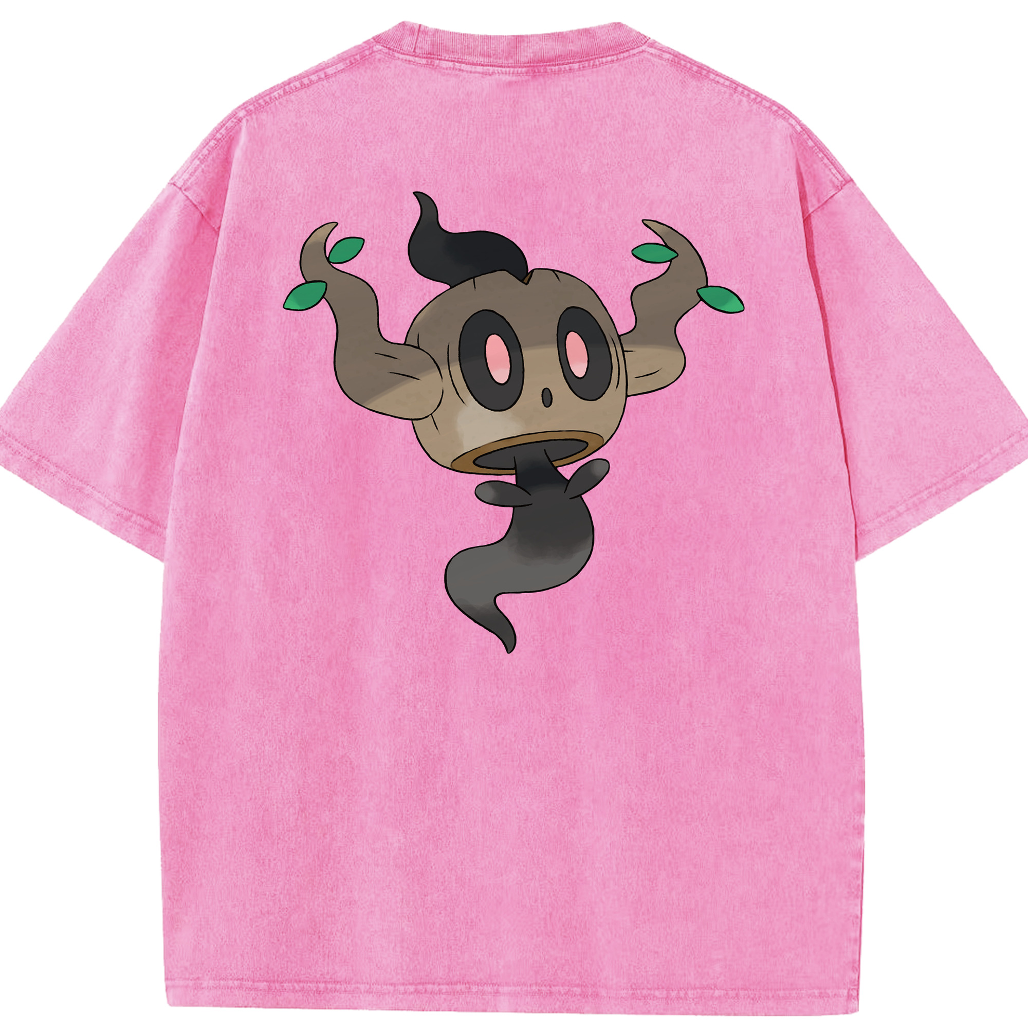 （画像用） ポケットモンスター Pokémon 綿100% ヴィンテージ風 半袖Tシャツ（背面プリント）